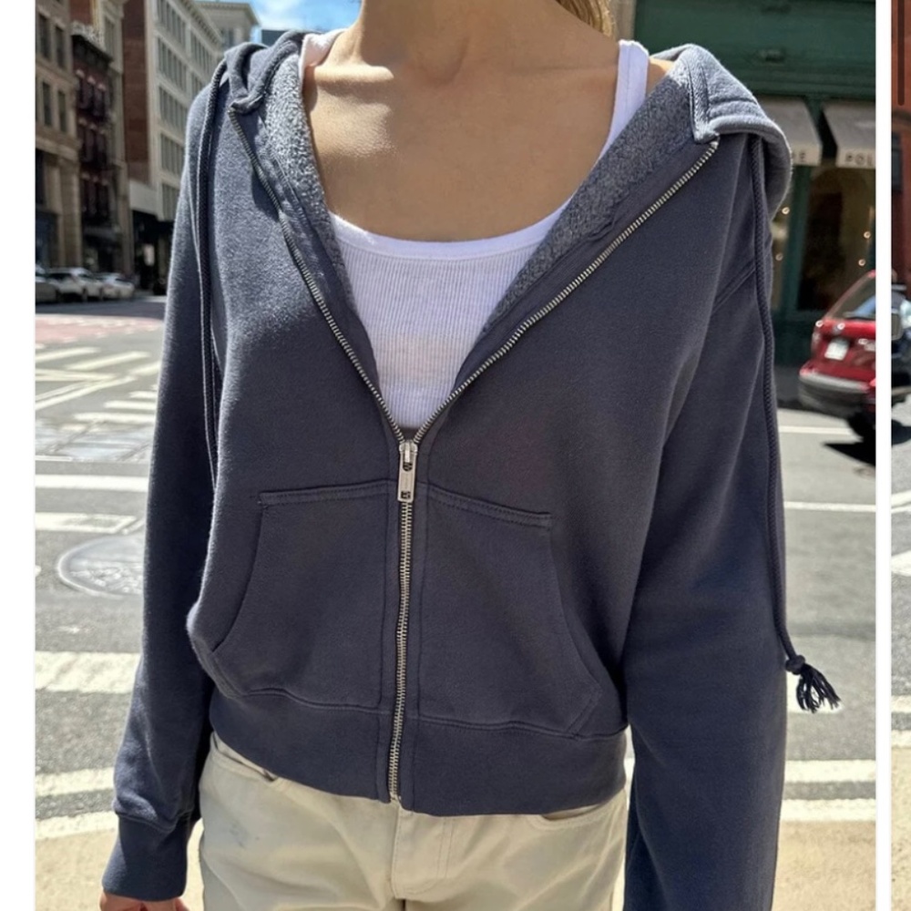 Brandy Melville Zip Up Hoodie